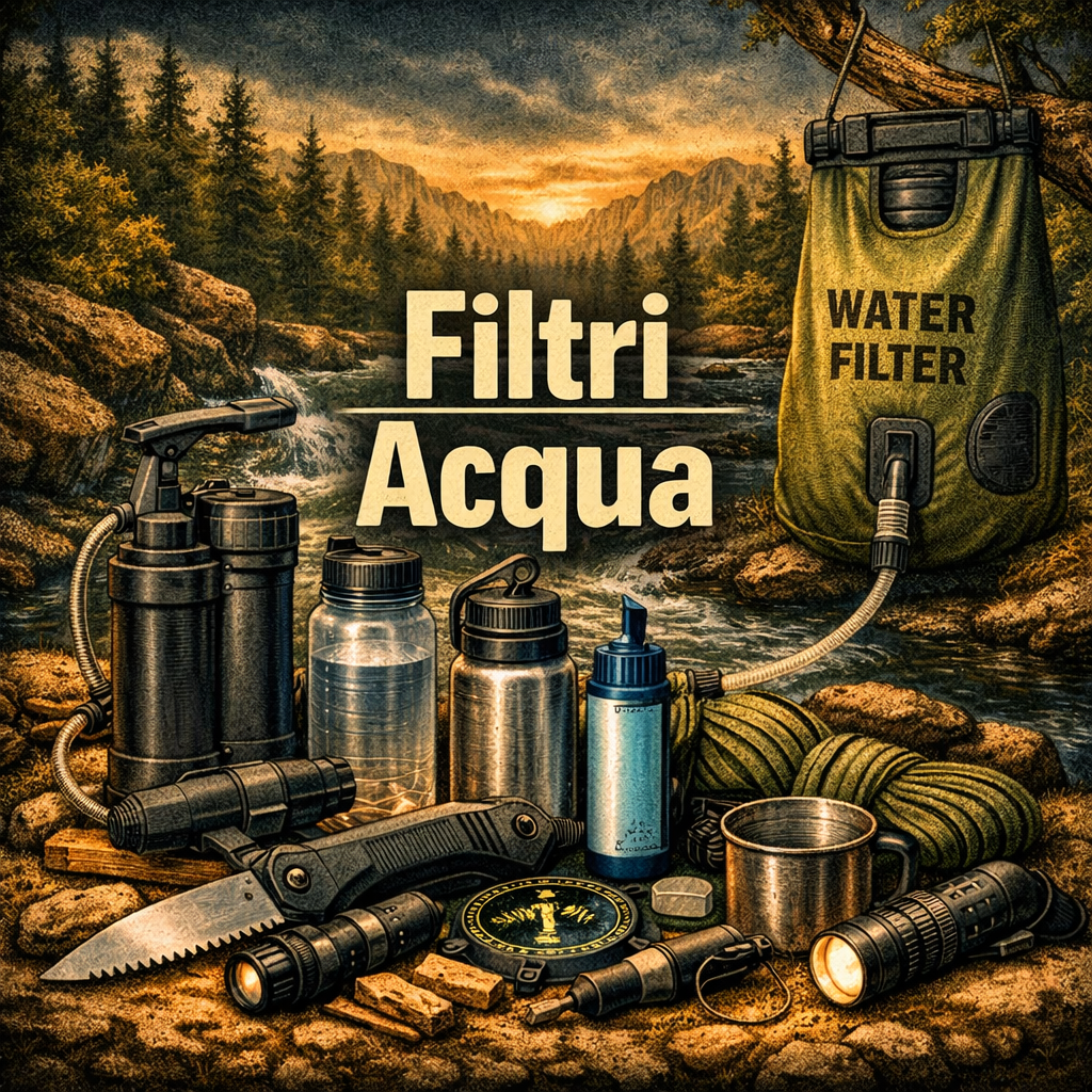 Filtri Acqua Outdoor e Bottiglie