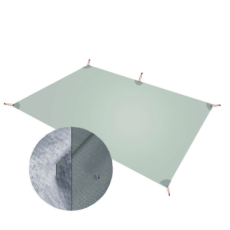 Lightweight 15D Silicon-coated Nylon Canopy Tent Floor Cloth - EDC Italia
