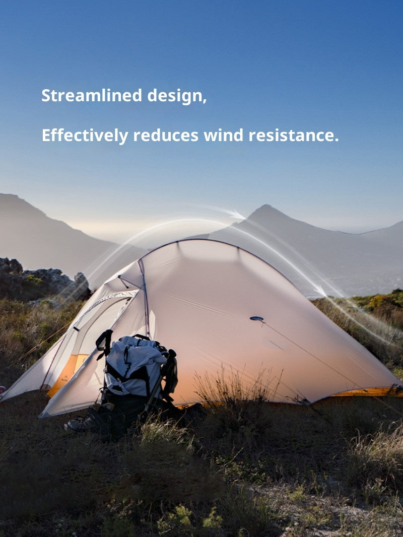 Ultralight Double Tent For Outdoor Hiking, Mountaineering, Camping, And Rain Protection - EDC Italia