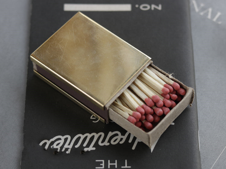 Outdoor Camping Portable EDC Pure Copper Match Case