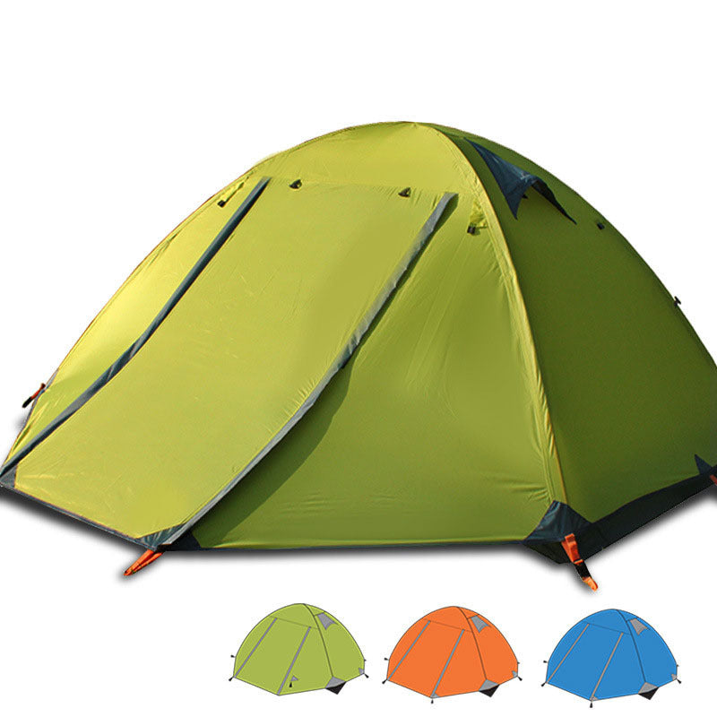 Triple Double Double Double Door Aluminum Pole Camping Tent - EDC Italia