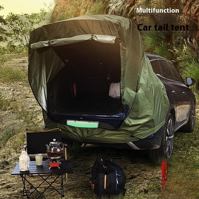 Outdoor Camping Roof Extension Sun-proof Rainproof Rear Tent - EDC Italia