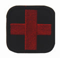 Cross Tactical Medical Badge Emergency Rescue Backpack Chapter Embroidery Velcro Label