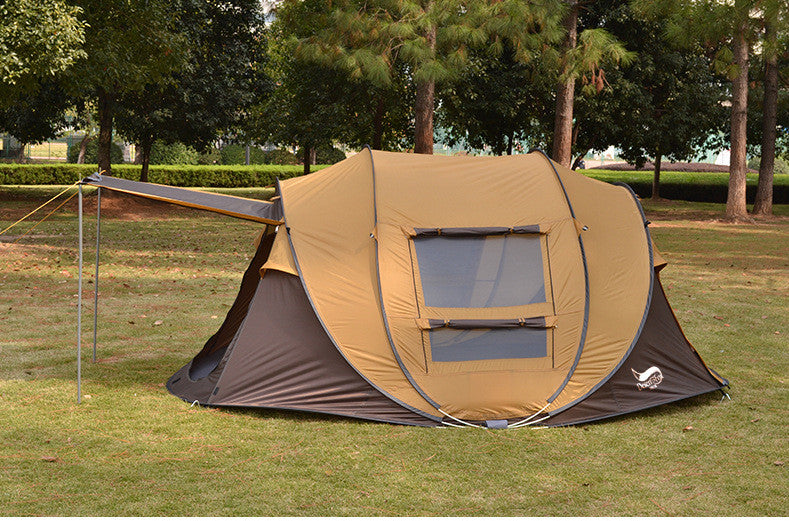 Outdoor Automatic Tent 3-4 People Quickly  Building-free Boat Tent Multi-person Camping Park Tent Rainproof - EDC Italia
