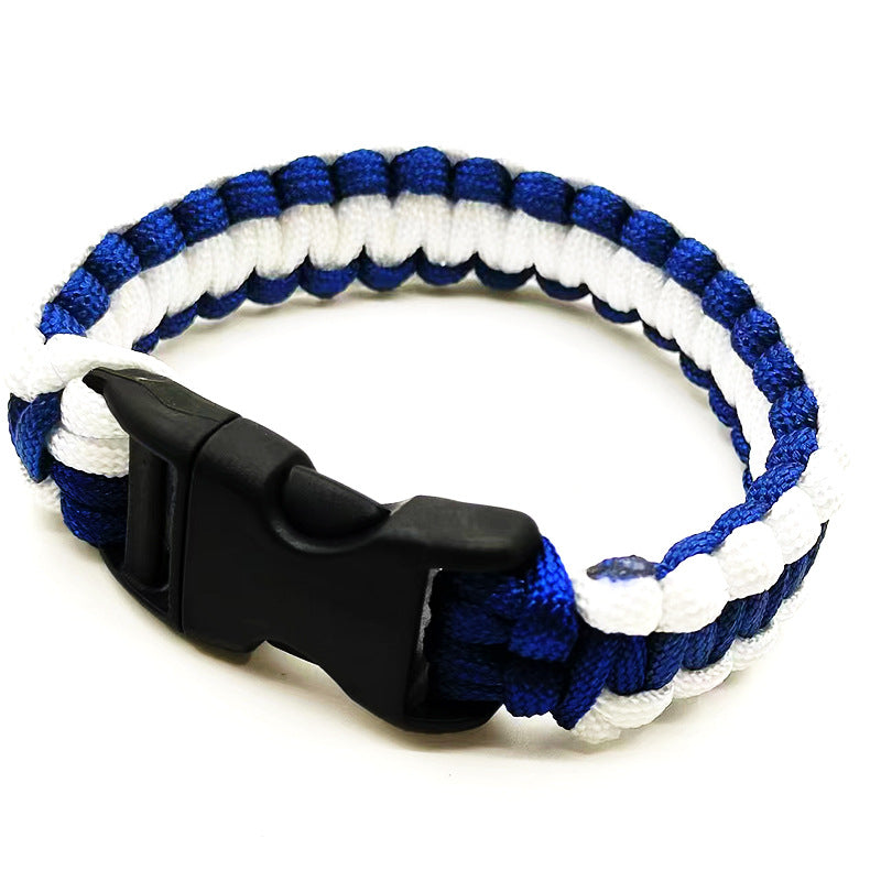 Paracord Outdoor Survival Seven-core Emergency Escape Life-saving Bracelet