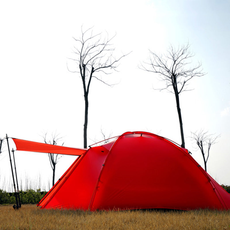Outdoor Silicon Coated Tent Windproof Rainproof And Ultralight - EDC Italia