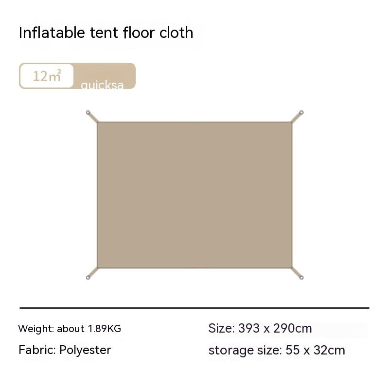 Inflatable Tent Special Ground Cloth Thick Oxford Cloth Protective Mat Camping Anti-dirtyInsulation - EDC Italia