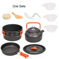 Travel Picnic Tableware Folding Camping Set - EDC Italia