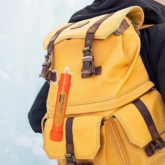 Outdoor Survival Water Purification Straw Portable Filter