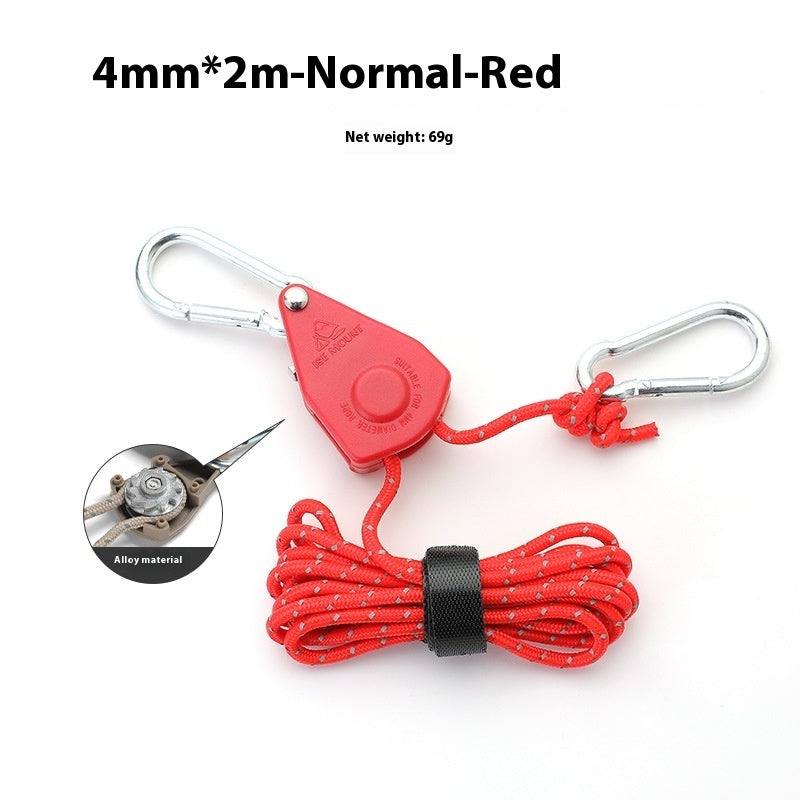 Outdoor Pulley Adjuster Tent Fixator - EDC Italia