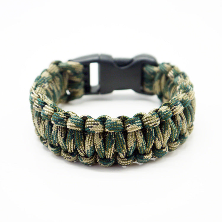 Paracord Outdoor Survival Seven-core Emergency Escape Life-saving Bracelet