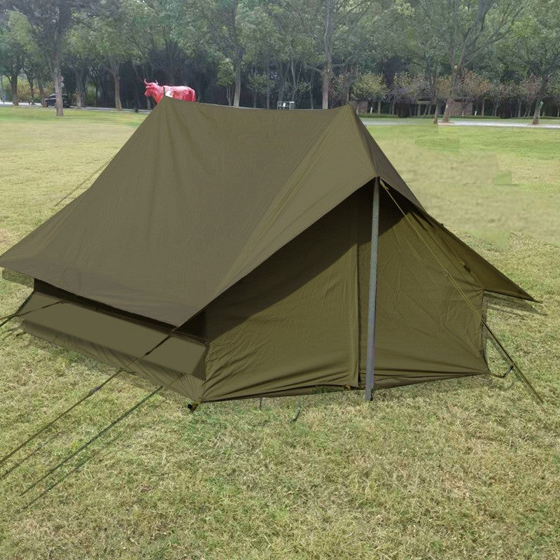 Outdoor Camping Retro Oxford Cloth Tent - EDC Italia