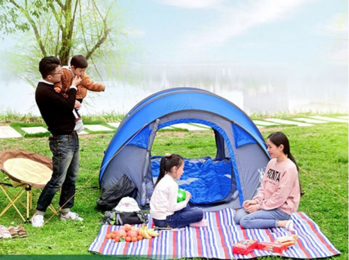 Outdoor Automatic Tent Quickly Opens And Throws Tent Outdoor Supplies For 3-4 People Camping - EDC Italia