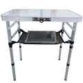 AMZ Small Ruler Camping Table 604060 Two Fold Foldable Camping Picnic With Net - EDC Italia
