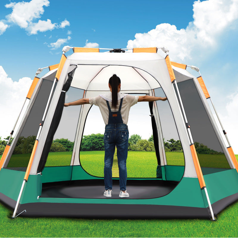 Outdoor 3-4-5-6 People Fully Automatic Camping Tent - EDC Italia