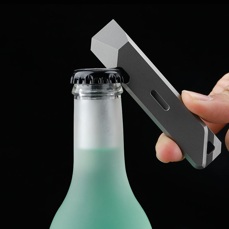Titanium Alloy EDC Multi-function Tool Screwdriver Bottle Opener