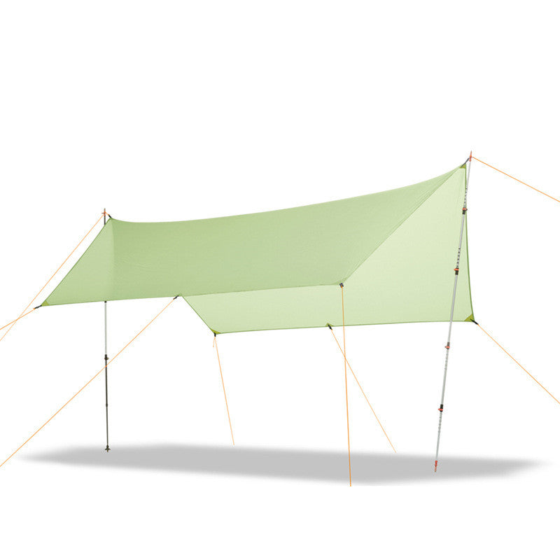 Ultralight Double Silicon Fabric Canopy 3.6m Rainproof Sunshade Tent - EDC Italia