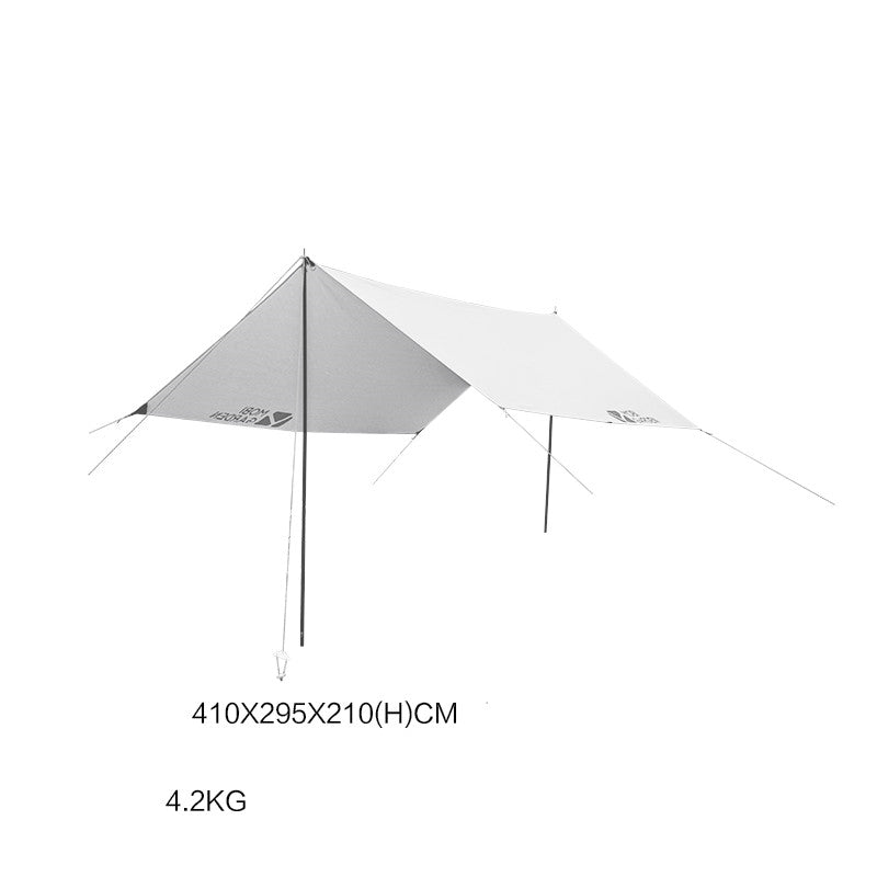 MU Gaodi Outdoor Rainproof Awning Tent Light Luxury Camping Equipment UV-proof Oxford Cloth Canopy - EDC Italia