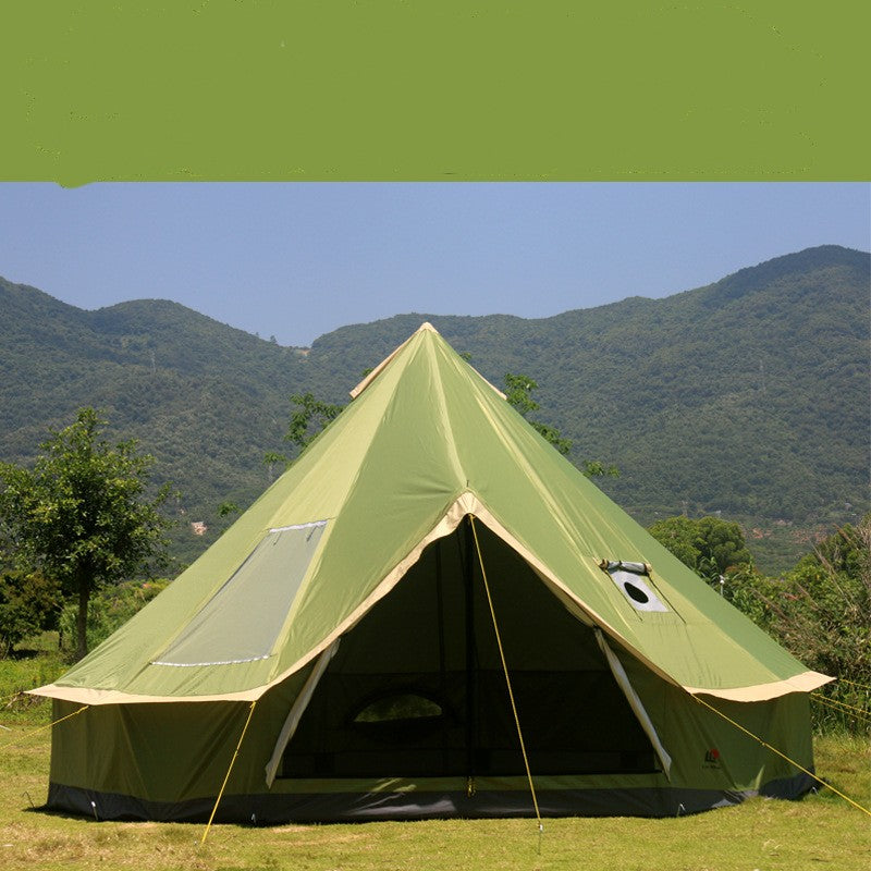 Yurt Tent Outdoor Camping Pyramid Chimney Sunscreen - EDC Italia