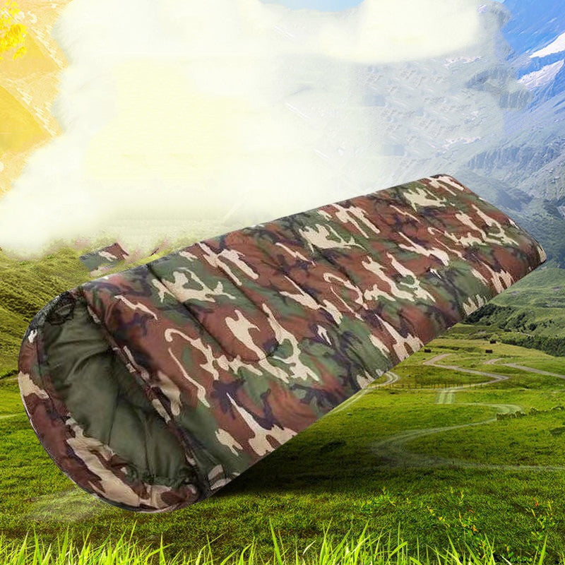 Camping emergency camouflage sleeping bag - EDC Italia
