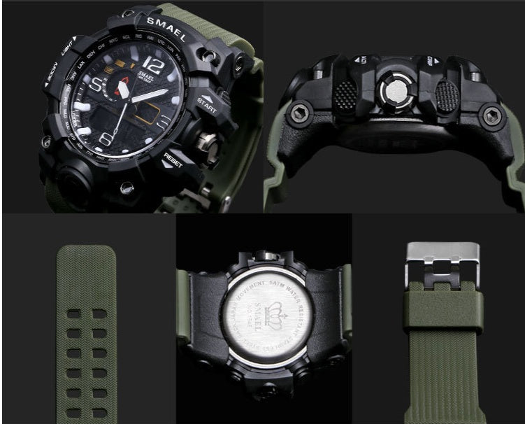 Electronic watch male special forces tactical military attack mechanical multi-function sports waterproof outdoor student watch