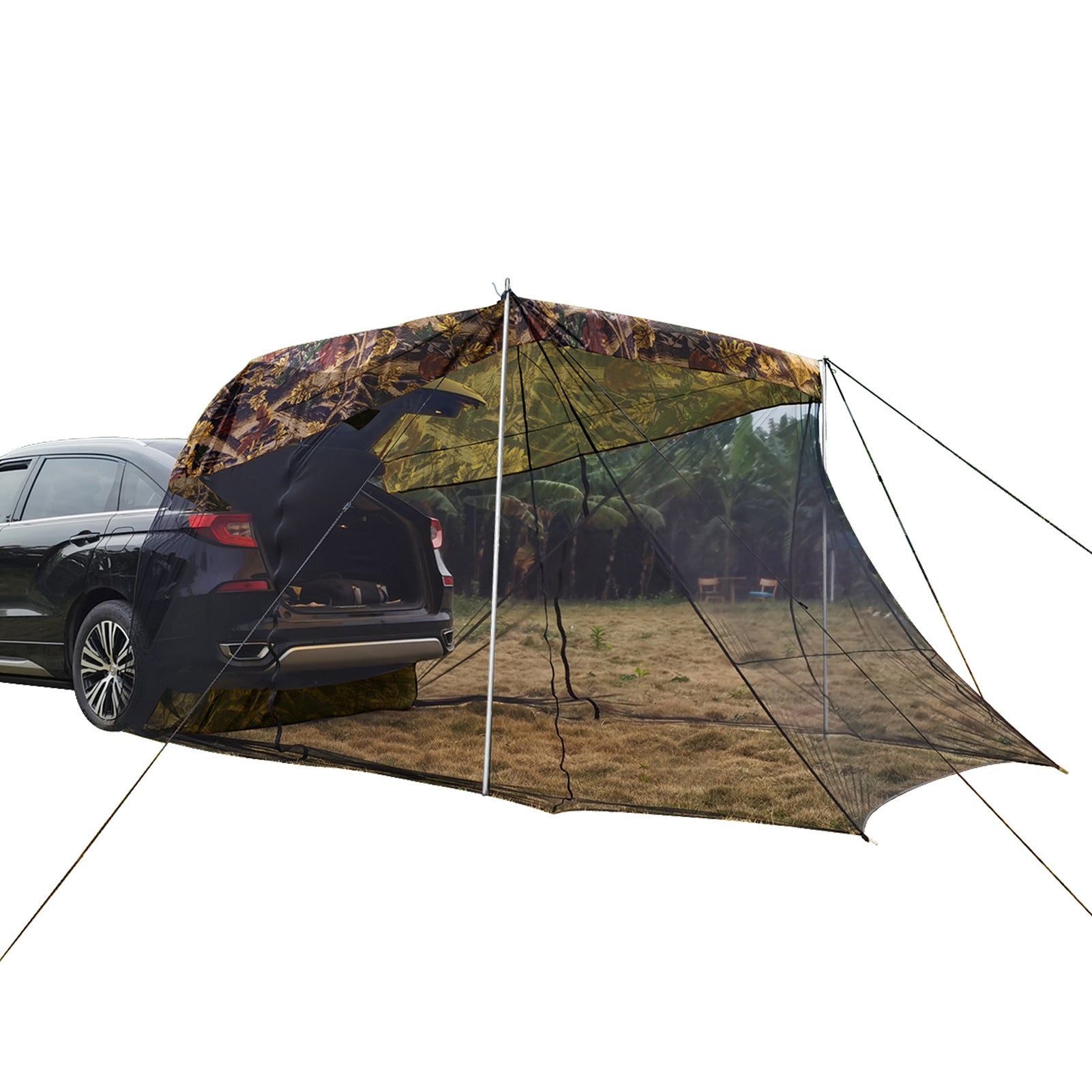 Rear Tent Canopy Awning Anti-mosquito Sunscreen - EDC Italia
