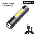 Outdoor cycling flashlight