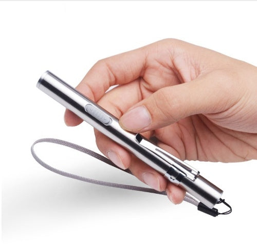 Led mini moon light flashlight USB charging interface portable long-range flashlight