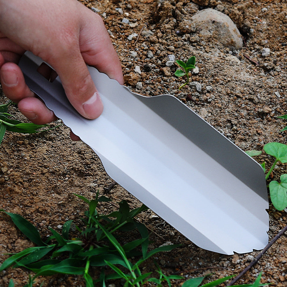 Outdoor Pure Titanium Tool Spatula For Camping