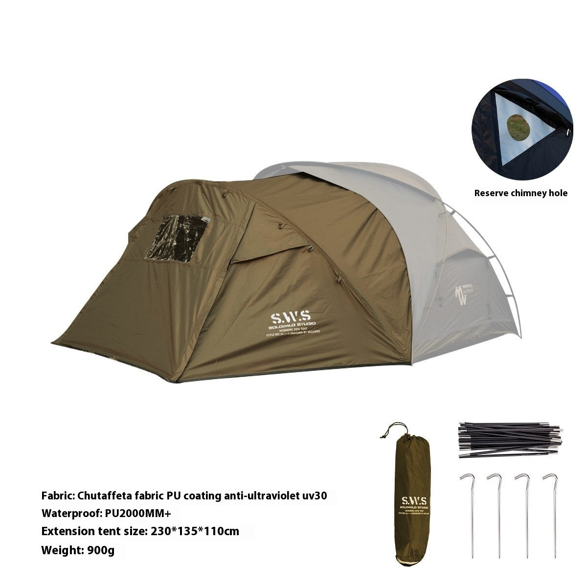 Outdoor Campground Tent Camping Equipment - EDC Italia