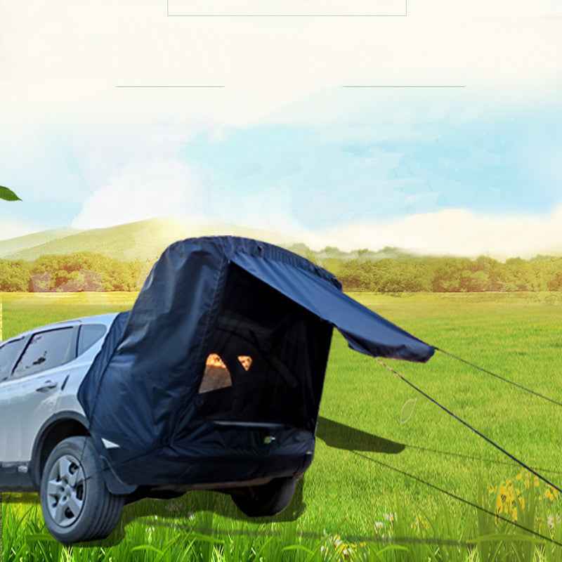 Hot Selling Self-Driving Tour Trunk Car Rear Car Tent Outdoor Camping Rainproof - EDC Italia
