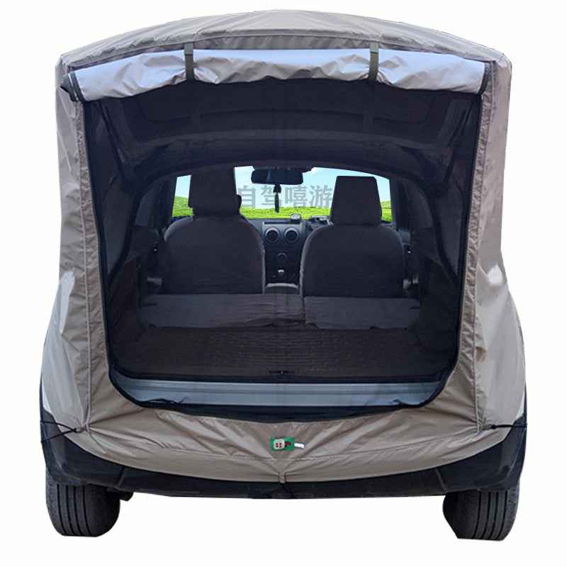 Hot Selling Self-Driving Tour Trunk Car Rear Car Tent Outdoor Camping Rainproof - EDC Italia