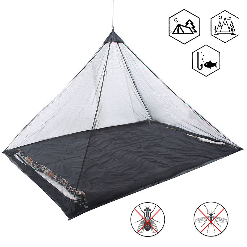 Outdoor Person Travel Camping Portable Foldable Mesh Mosquito Net Tent Wilderness Campping - EDC Italia
