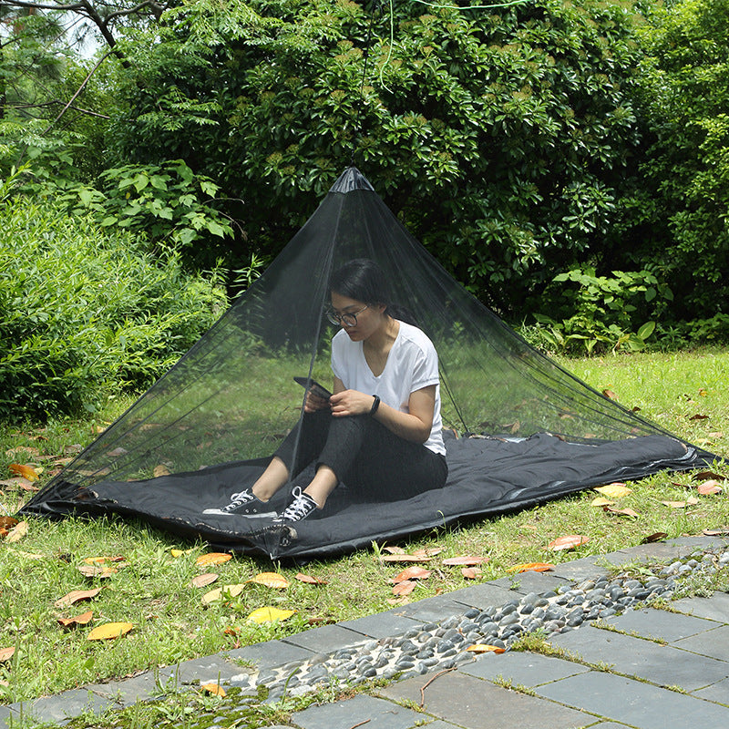 Outdoor Person Travel Camping Portable Foldable Mesh Mosquito Net Tent Wilderness Campping - EDC Italia