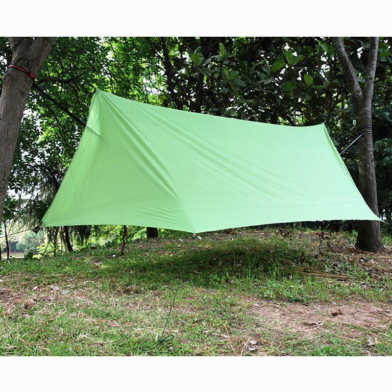 Outdoor Canopy Camping Poleless Tent Hammock Awning Camping Mat Shelter Sunshade Protection - EDC Italia