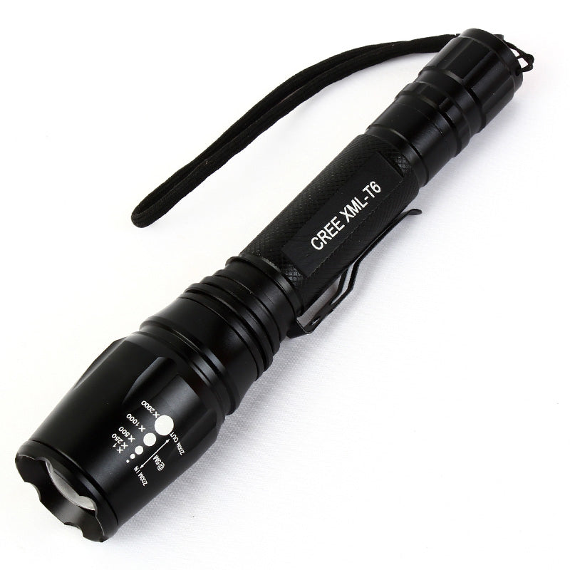 Rechargeable Outdoor Lighting Glare Flashlight