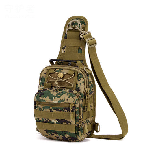 Compatible with Apple, Hamburg Tactical Chest Bag IPAD Riding Shoulder Bag Outdoor Messenger Bag Leisure Bag Four-Use Backpack