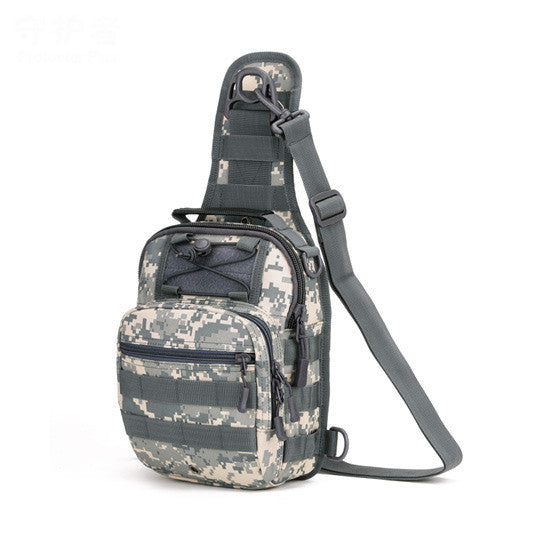 Compatible with Apple, Hamburg Tactical Chest Bag IPAD Riding Shoulder Bag Outdoor Messenger Bag Leisure Bag Four-Use Backpack