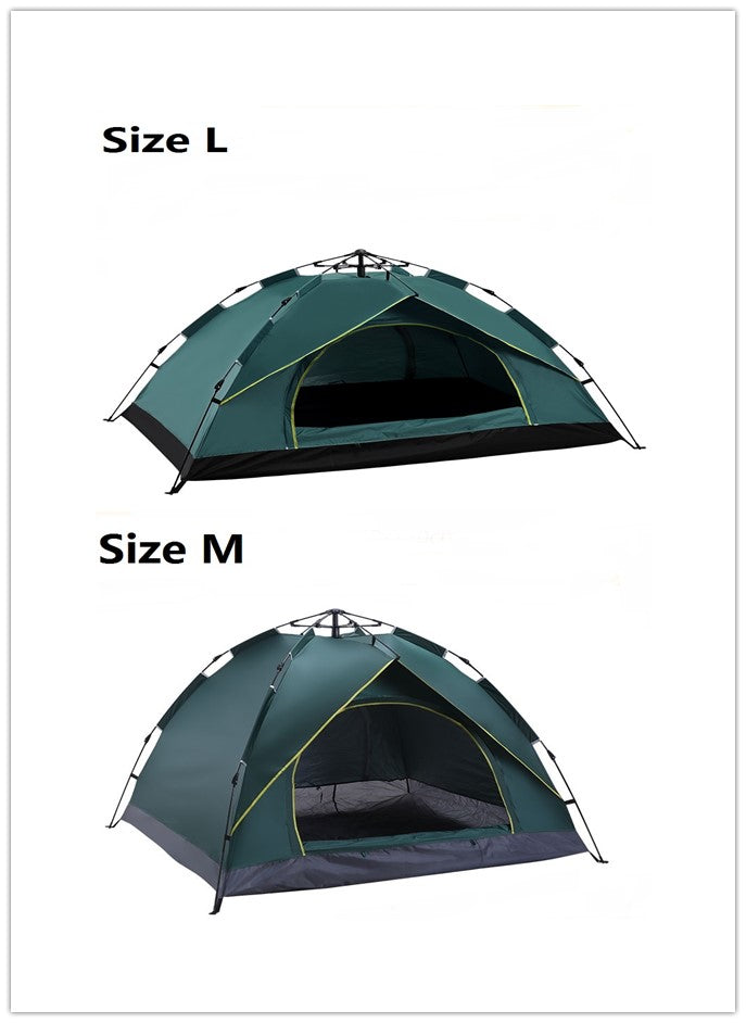 Automatic Tent Spring Type Quick Opening Rainproof Sunscreen Camping Tent - EDC Italia