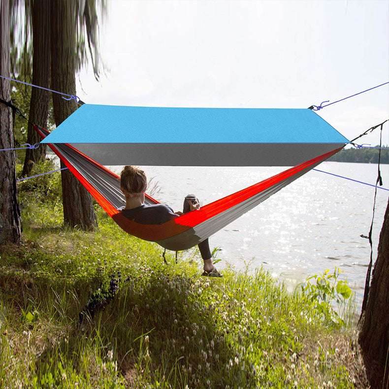 Outdoor Camouflage Canopy Multi-Functional Waterproof Sunscreen Beach Shade Tent Beach Canopy Cloth Moisture-Proof Mat - EDC Italia