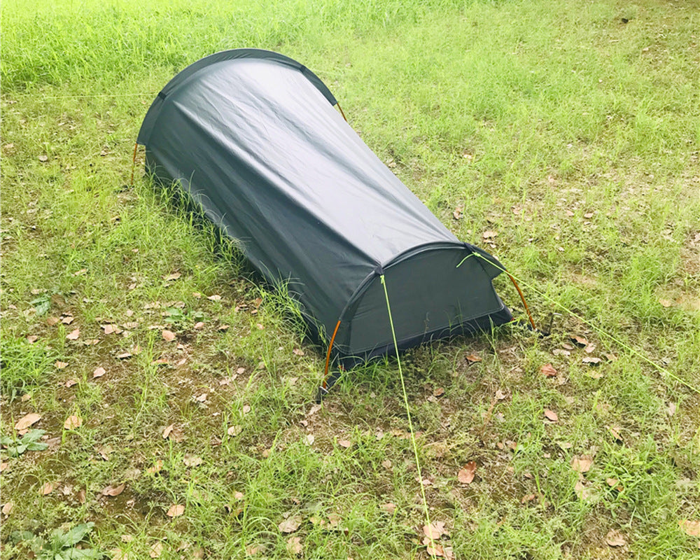 Three-Season Sleeping Bag Camping Tent Outdoor Dual-Purpose Individual Tent Waterproof Portable Camping Tent Sleeping Bag Awning - EDC Italia