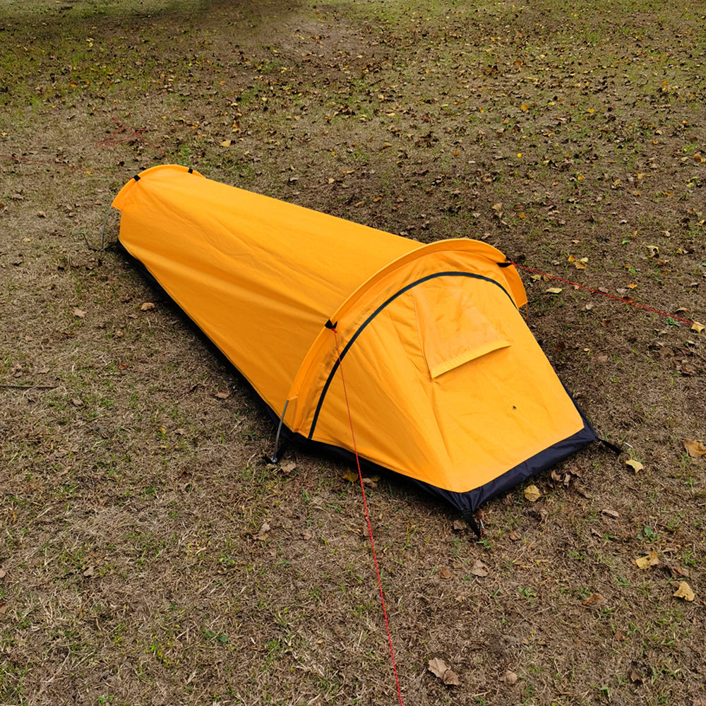Three-Season Sleeping Bag Camping Tent Outdoor Dual-Purpose Individual Tent Waterproof Portable Camping Tent Sleeping Bag Awning - EDC Italia