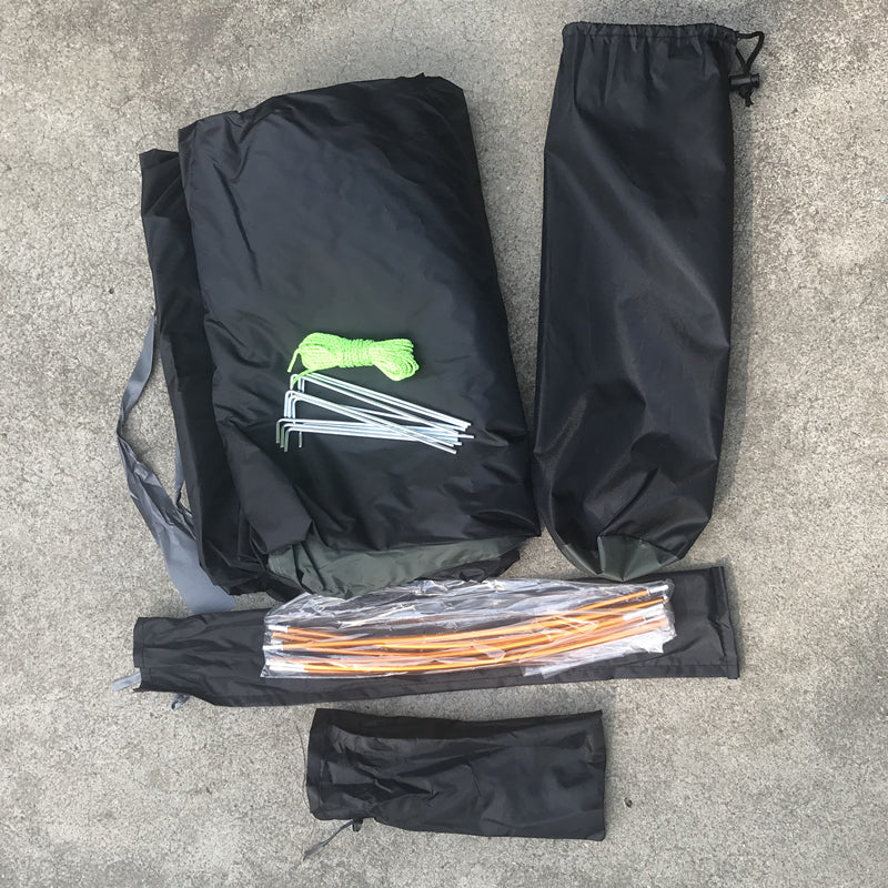 Three-Season Sleeping Bag Camping Tent Outdoor Dual-Purpose Individual Tent Waterproof Portable Camping Tent Sleeping Bag Awning - EDC Italia