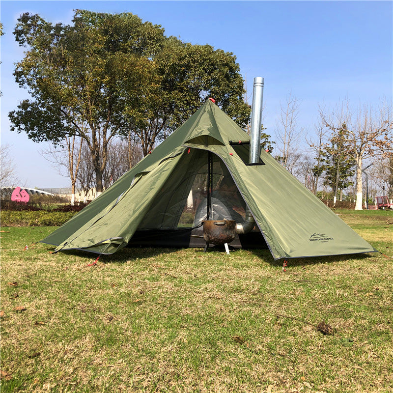 Super Light Camping Tent 3-4 People Big Pyramid Tent Backpack Tent - EDC Italia