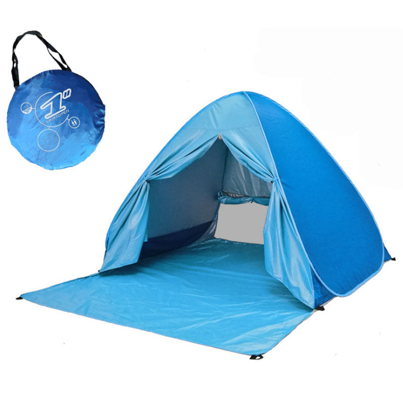 Automatic Construction-Free Camping Tent With Curtain - EDC Italia