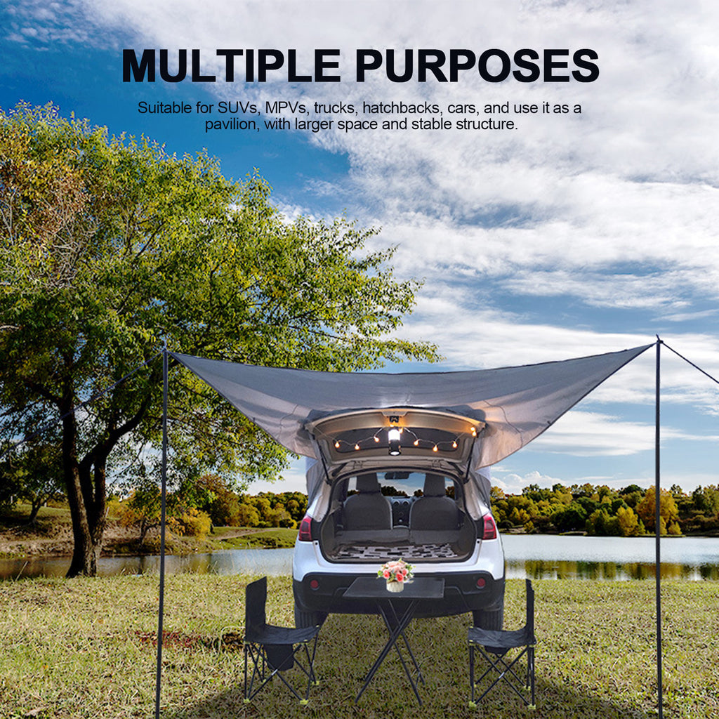 Car Tail Car Side Trunk Canopy Camping Camping Tent - EDC Italia