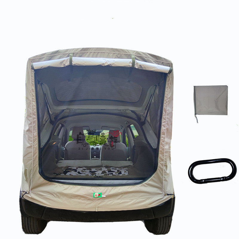 Car Trunk Extension Tent At The Rear Of The Car - EDC Italia