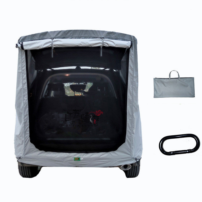 Car Trunk Extension Tent At The Rear Of The Car - EDC Italia