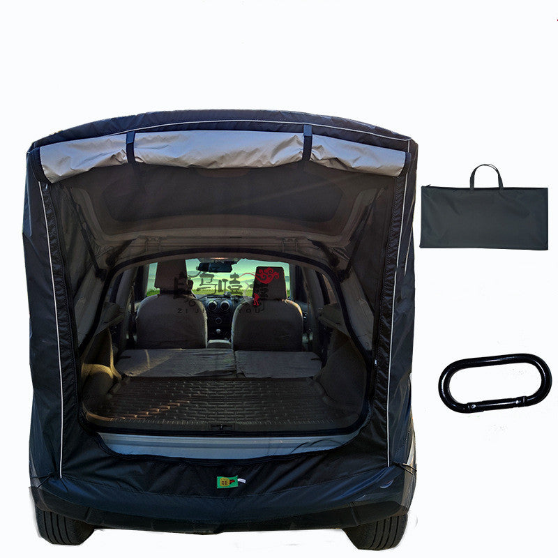 Car Trunk Extension Tent At The Rear Of The Car - EDC Italia