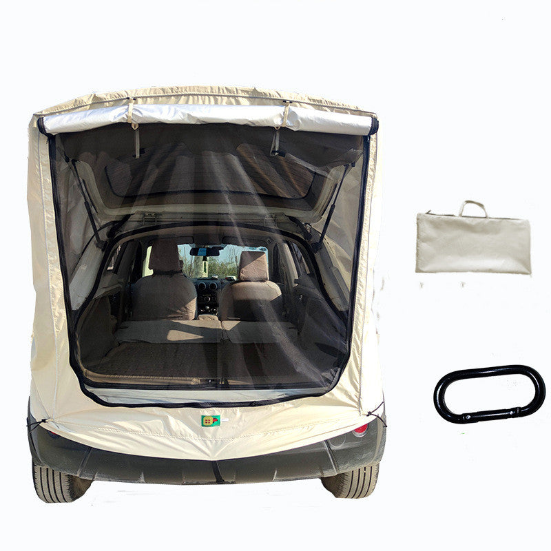 Car Trunk Extension Tent At The Rear Of The Car - EDC Italia